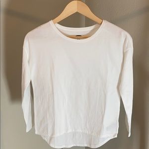 NWT Basic White Long Sleeve Tee